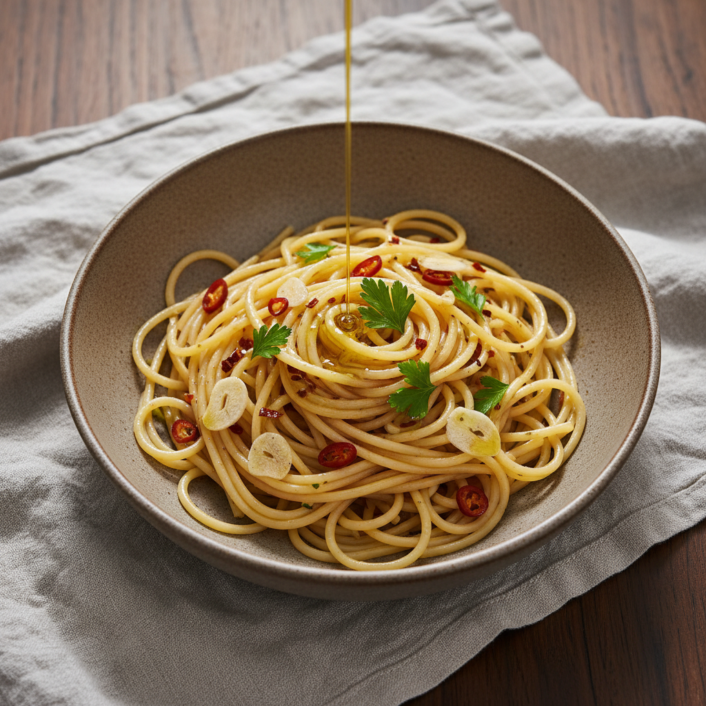 Spaghetti Aglio, Olio e Peperoncino