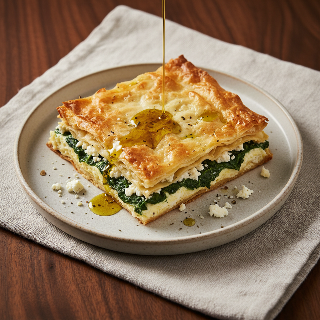 Lasagna Spanakopita Greco-Italiana